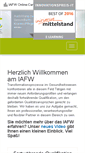 Mobile Screenshot of iafw-gesundheitswesen.de